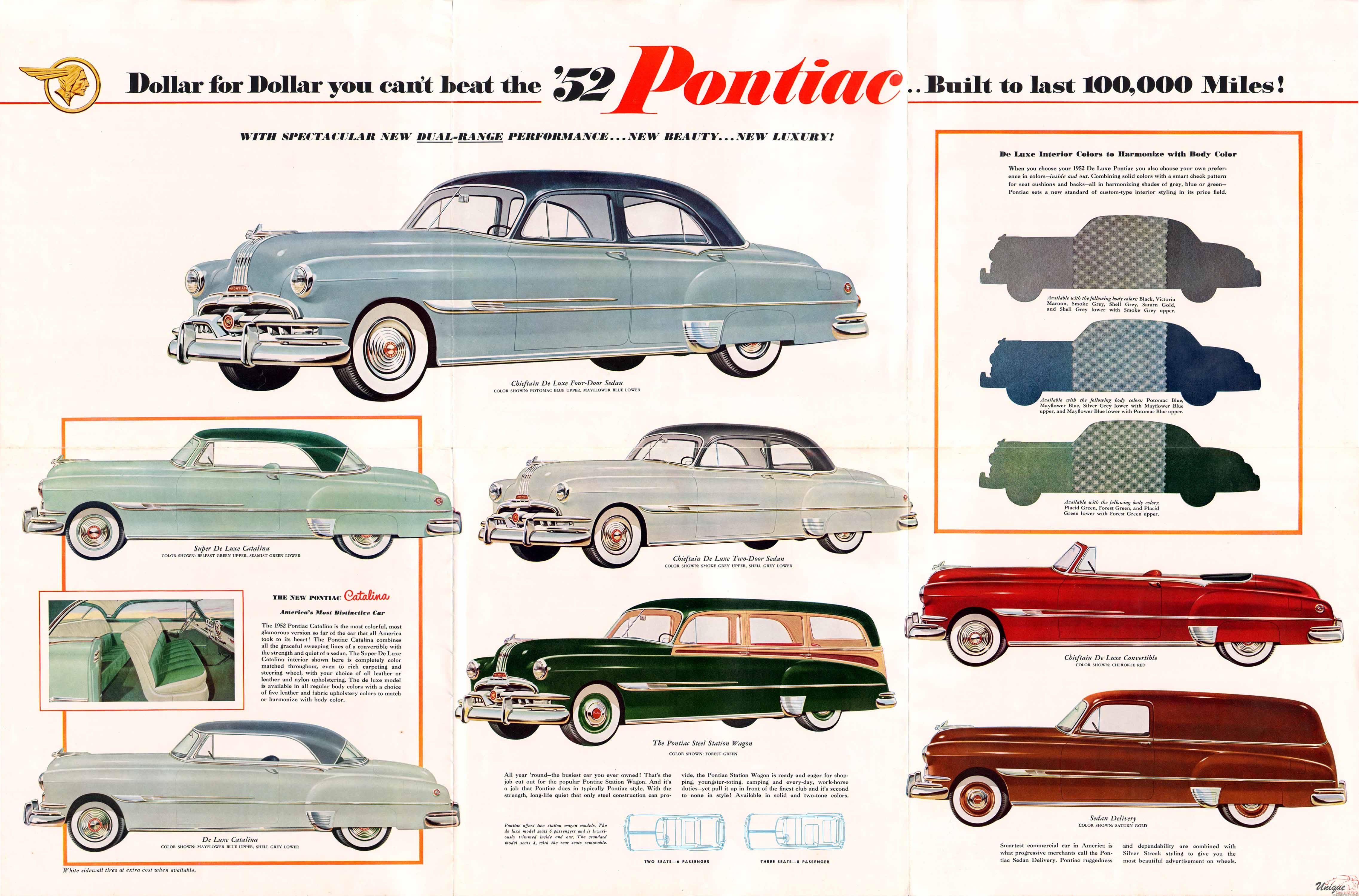 1952 Pontiac Foldout Page 3